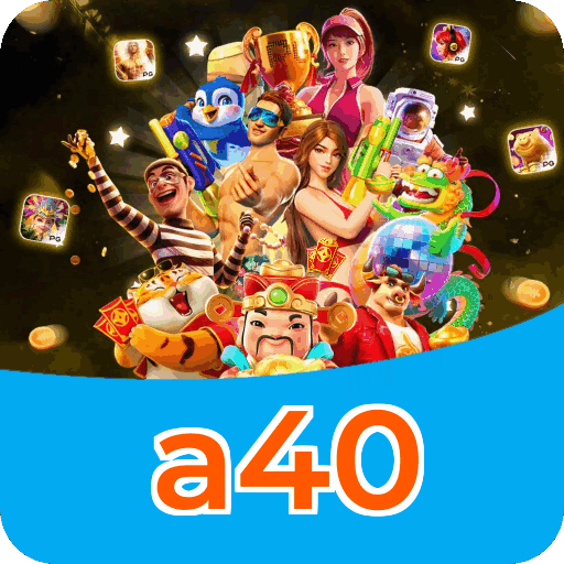 Números do app a40 em material de marketing — ilustração, não auditoria